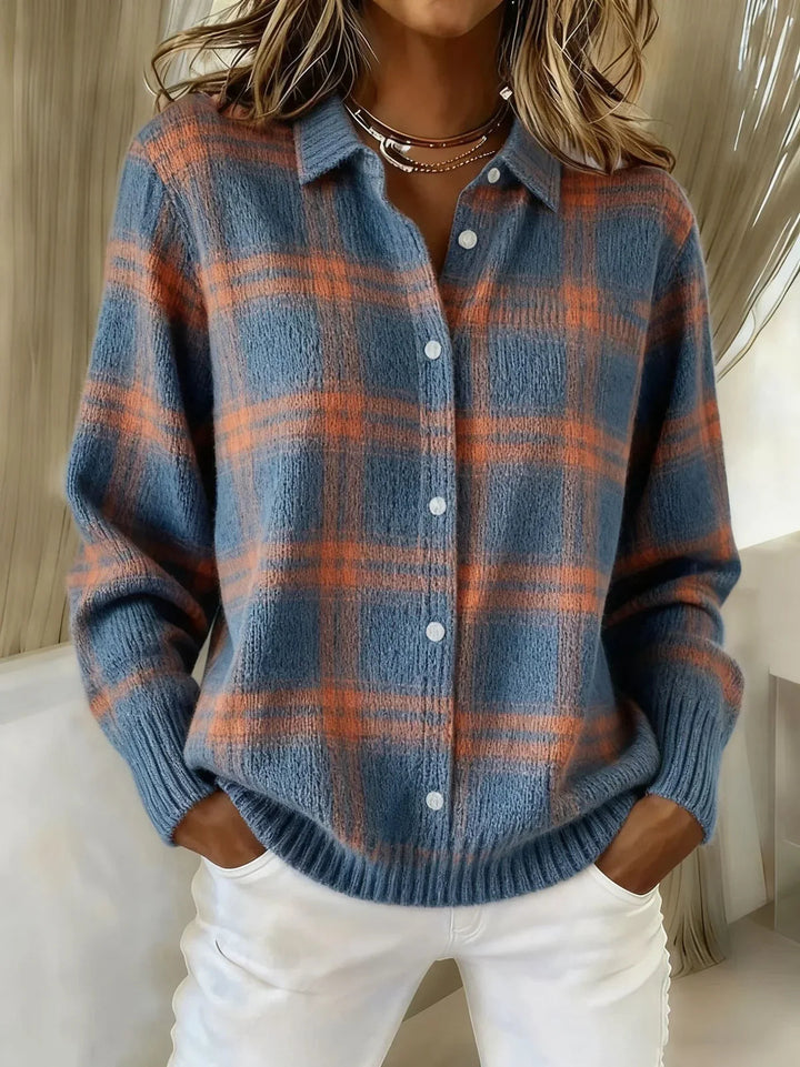 Camille™ | Checked Cardigan