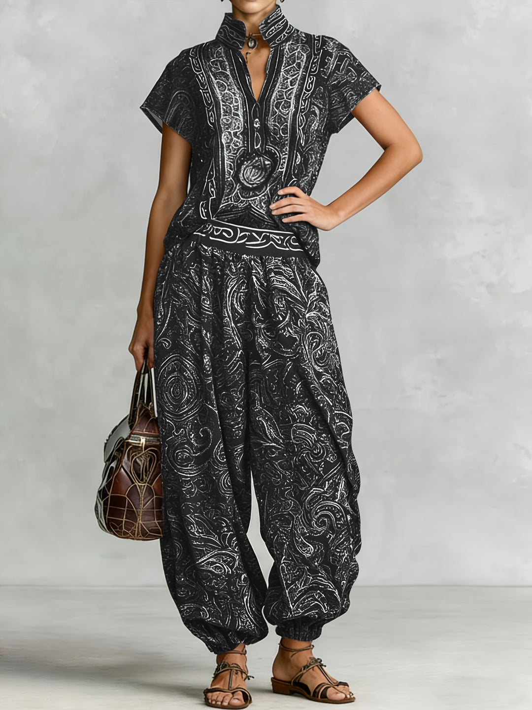 Georgia | Paisley Retro Co-ord