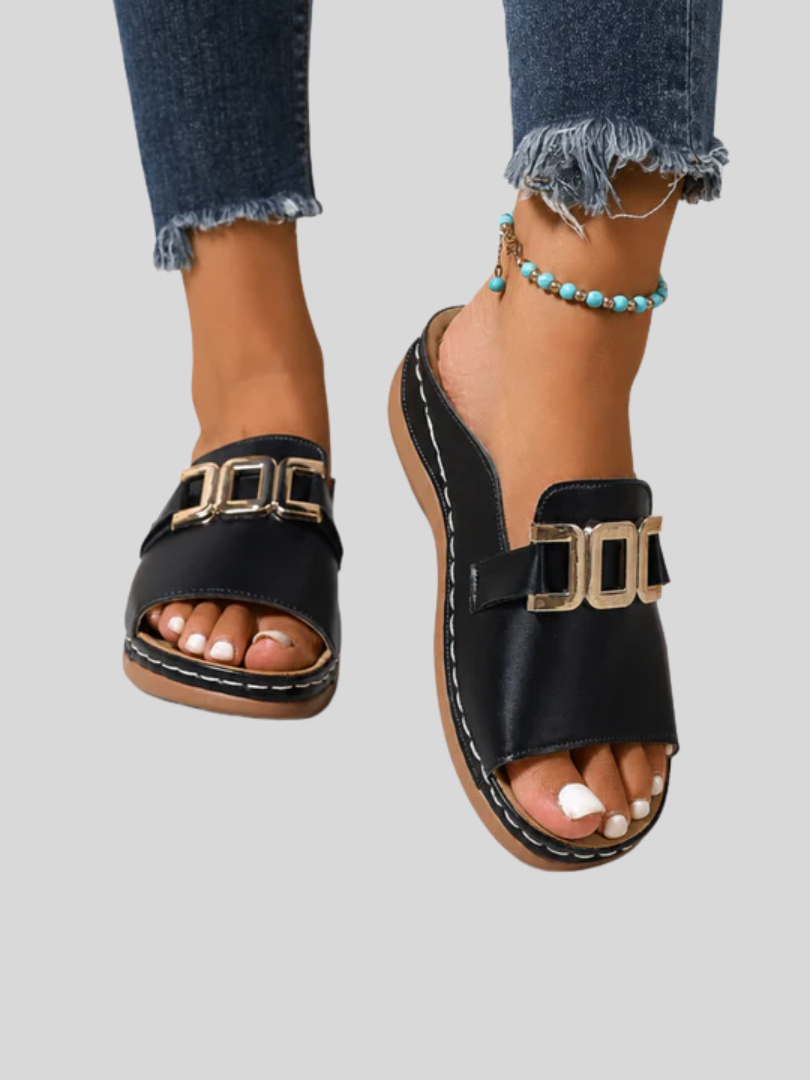 Adele™ | Orthopaedic wedge heel sandals