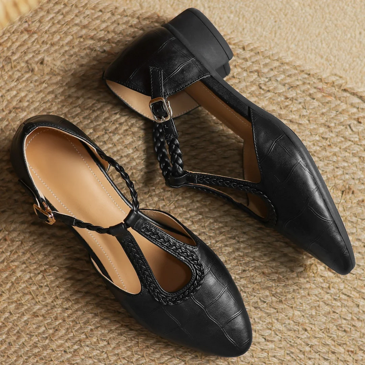 Clara - Orthopaedic Leather Mary Jane Shoes