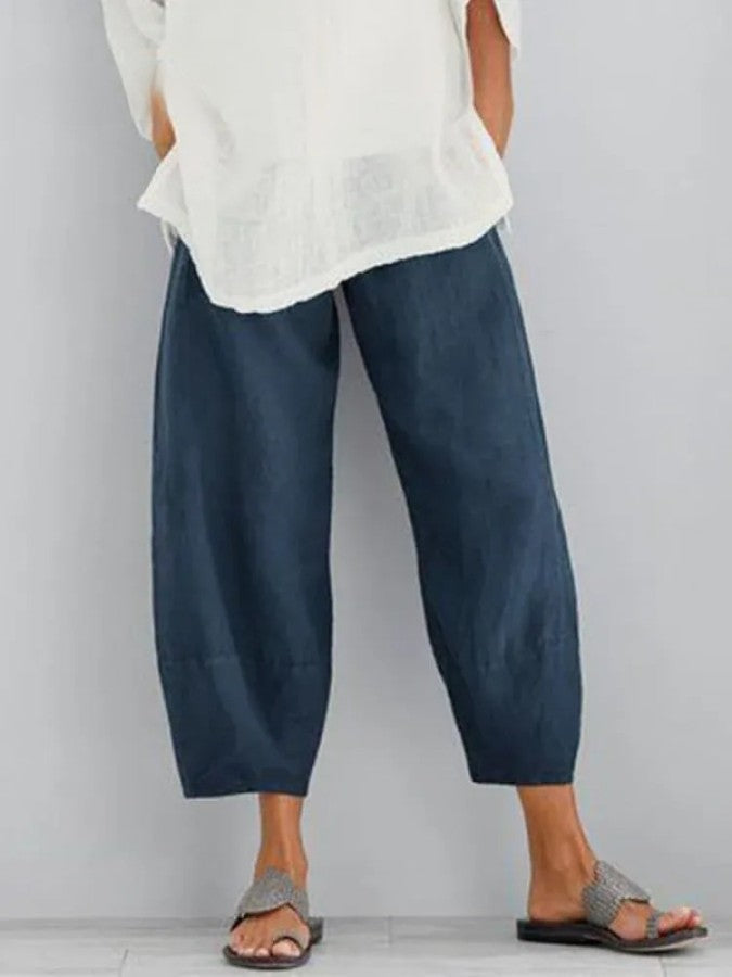 Margaret – Relaxed Crop Trousers