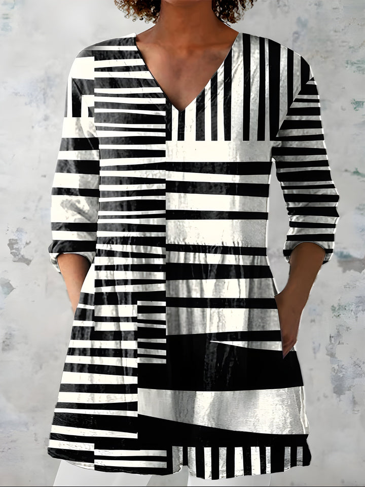 Willow | Long Blouse with V-Neck