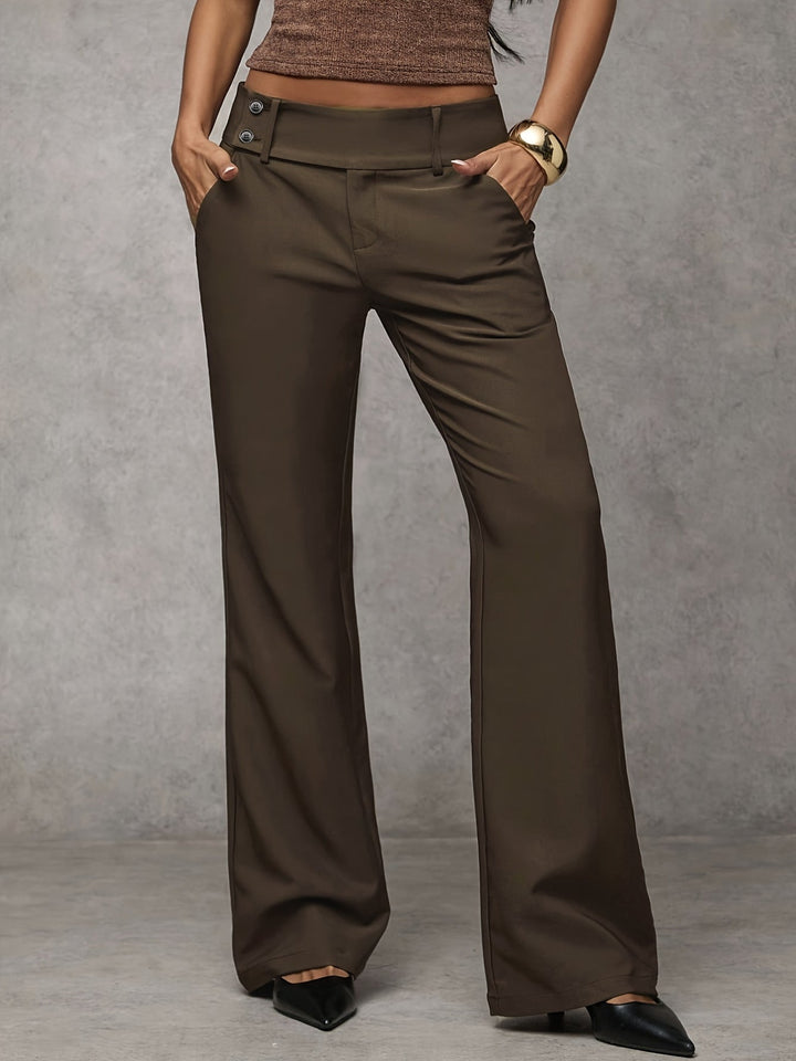 Duna | Modern Wide Leg Trousers