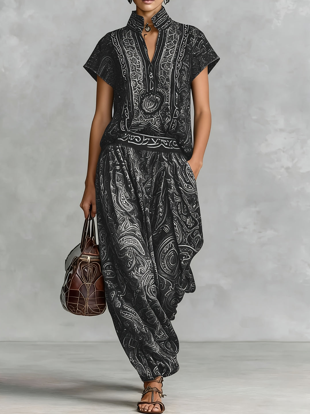 Georgia | Paisley Retro Co-ord