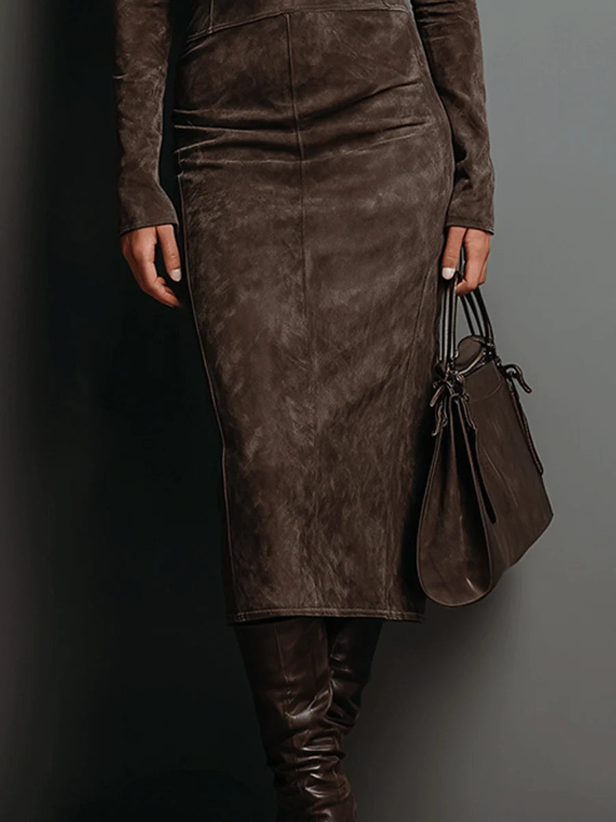 Tatiana™ | Long Sleeve Midi Dress