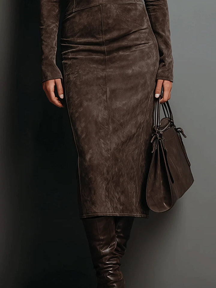 Tatiana™ | Long Sleeve Midi Dress