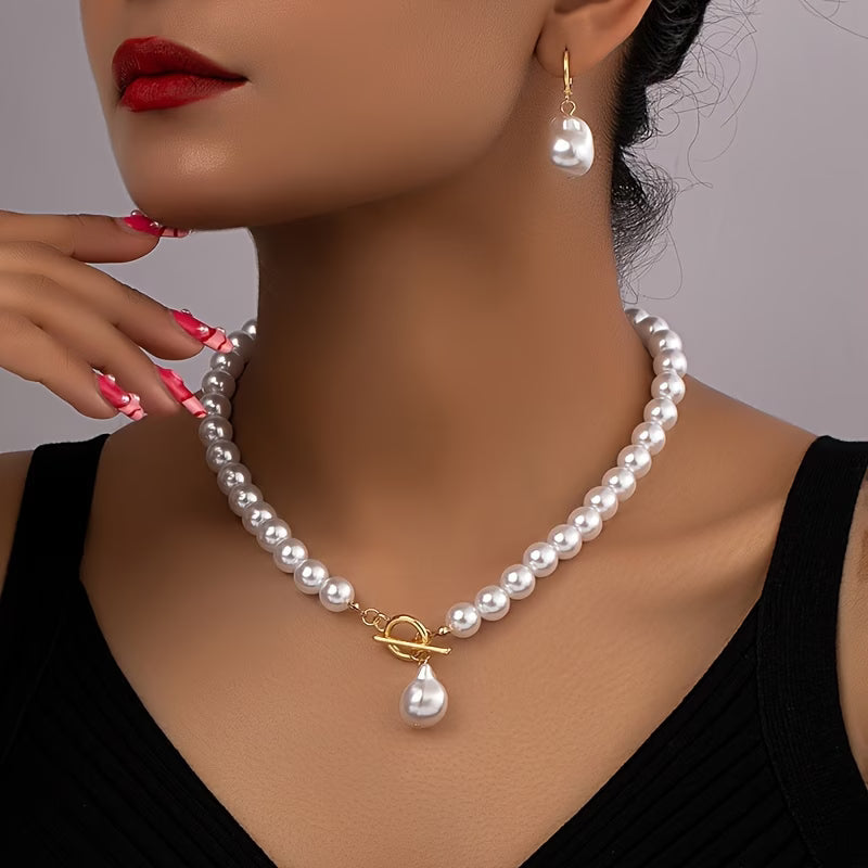 Vintage Pearl Jewellery Set
