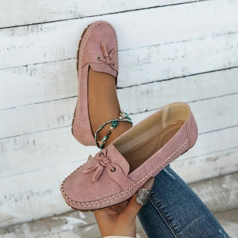 Becky | Orthopaedic Vintage Bow Loafers