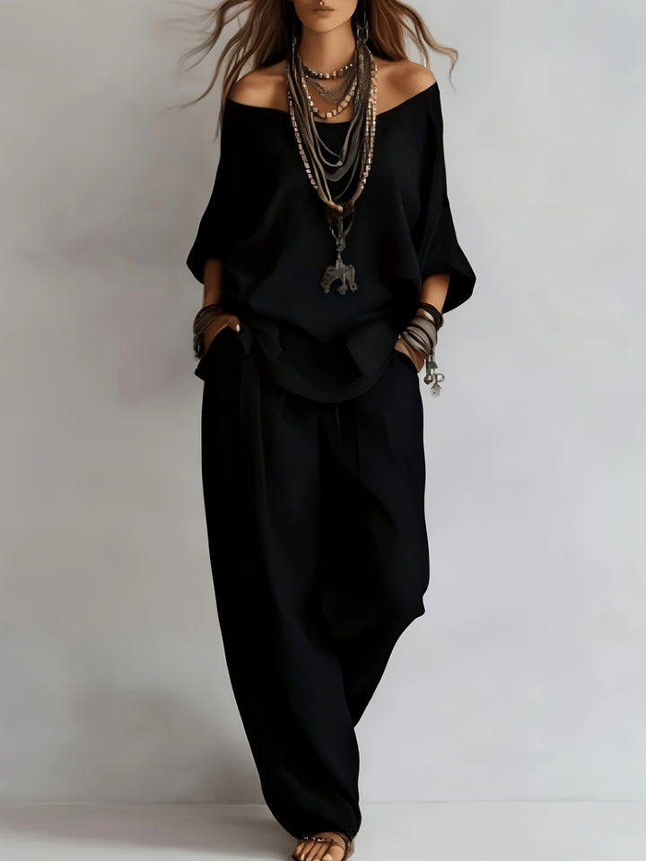 Romy | Bohemian Off-Shoulder Co-ord