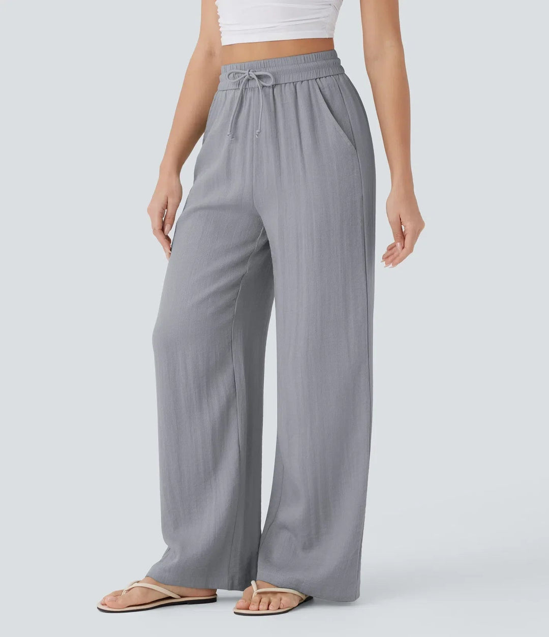 Sarah – Effortless Wide Leg Trousers