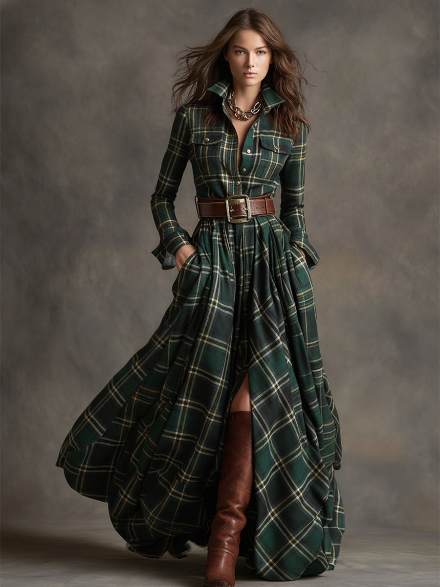Mandy | Belted Shirt Dress