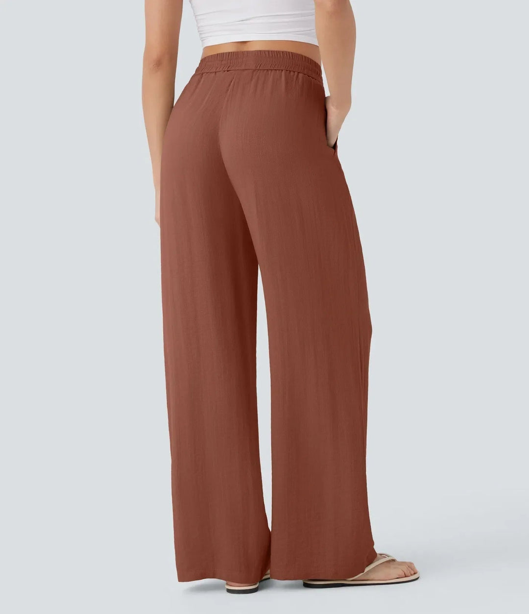 Sarah – Effortless Wide Leg Trousers