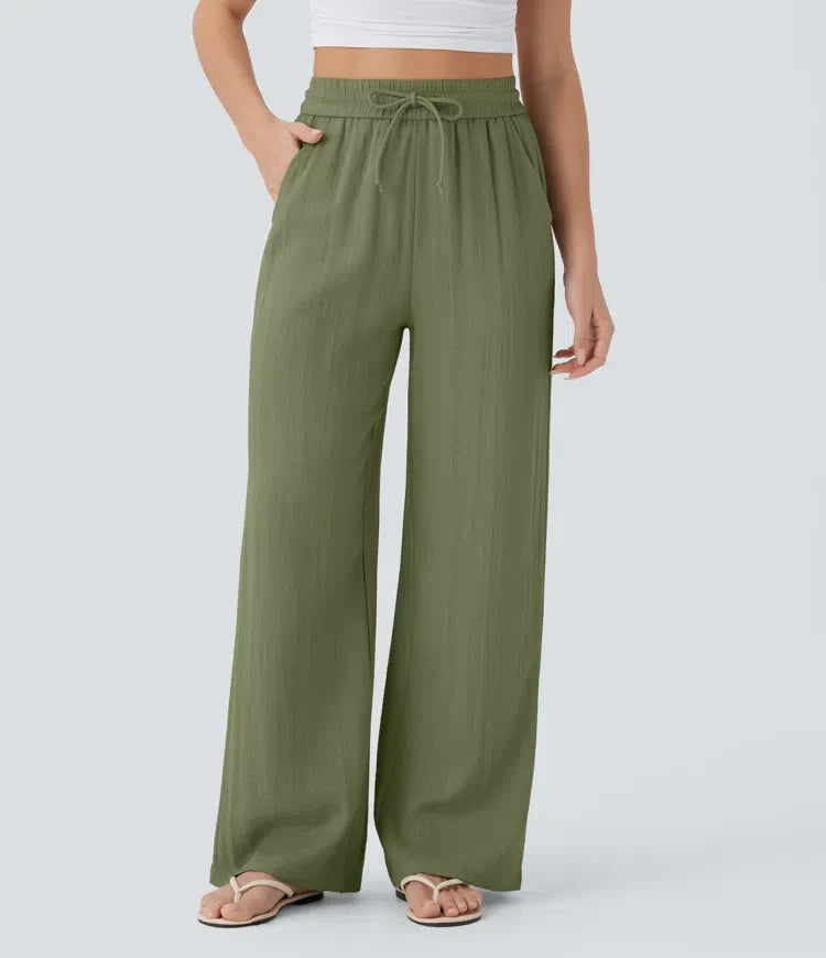 Sarah – Effortless Wide Leg Trousers