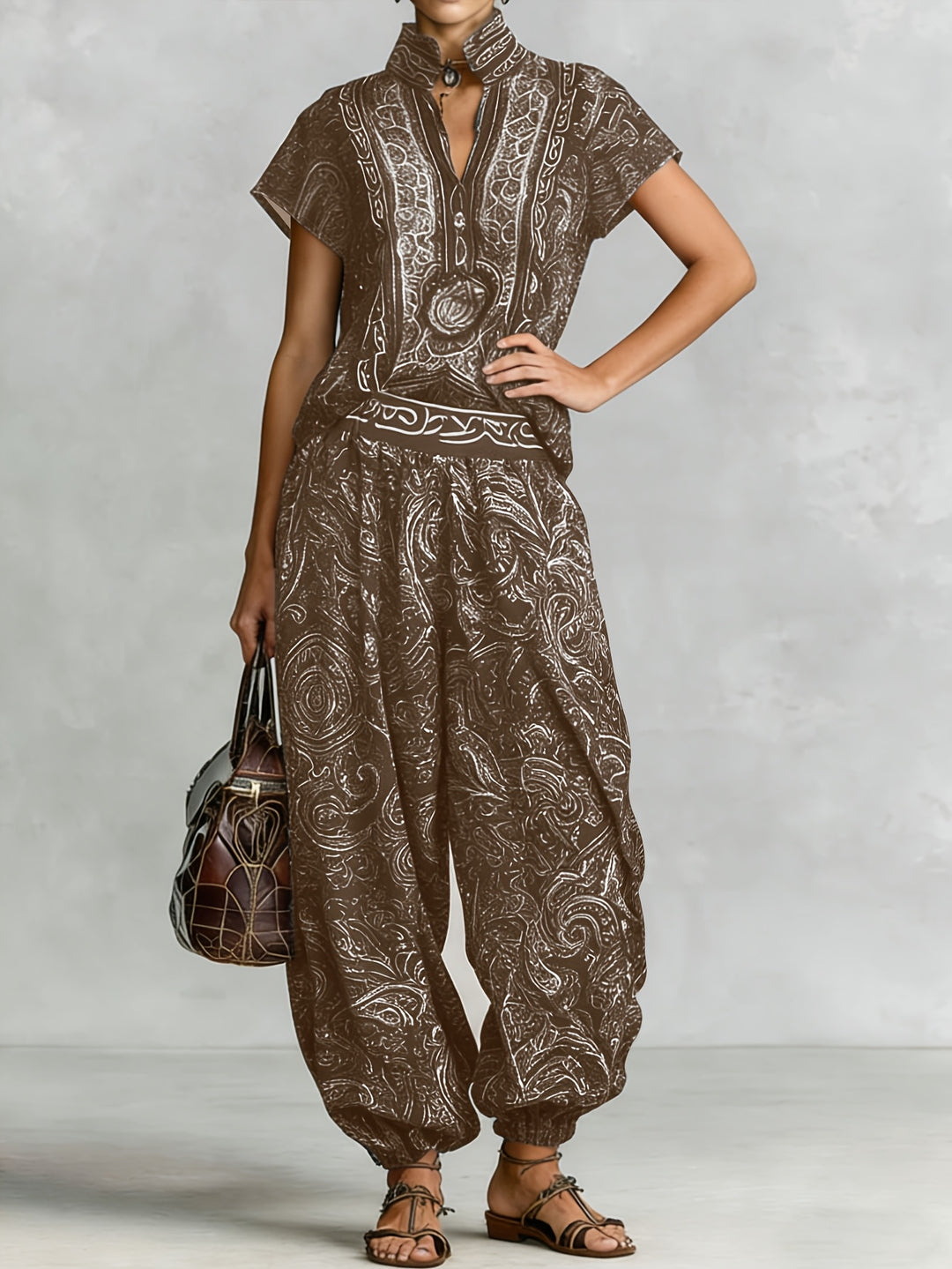Georgia | Paisley Retro Co-ord