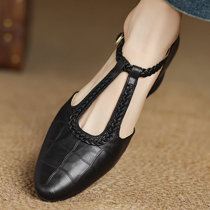 Clara - Orthopaedic Leather Mary Jane Shoes