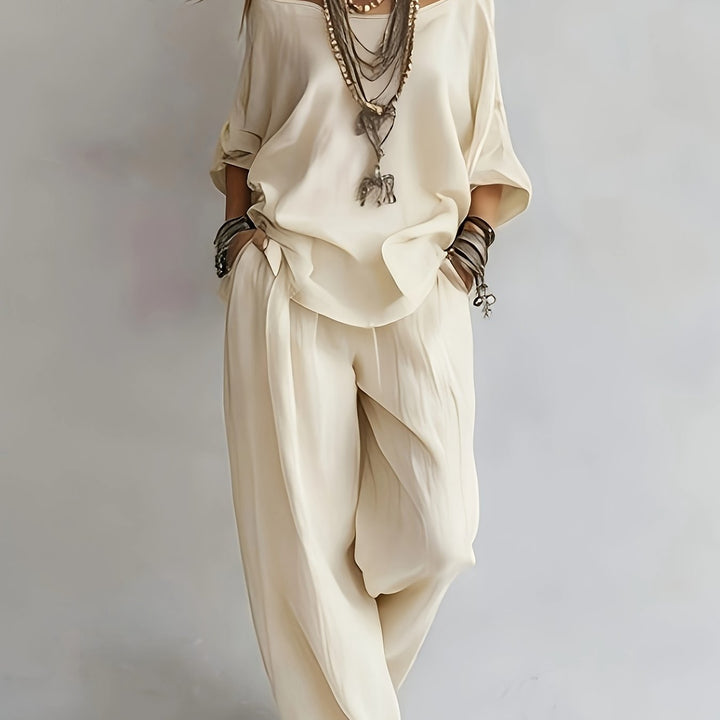 Romy | Bohemian Off-Shoulder Co-ord