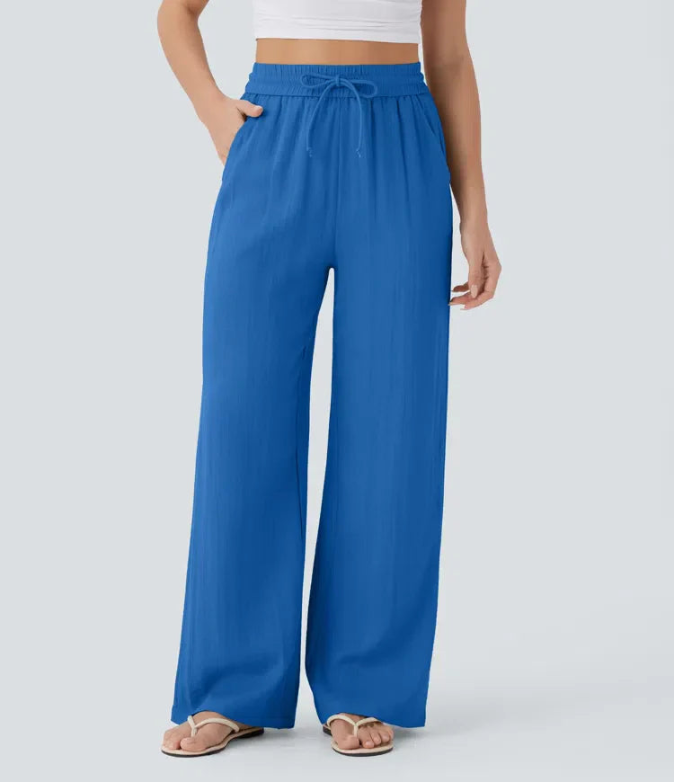 Sarah – Effortless Wide Leg Trousers