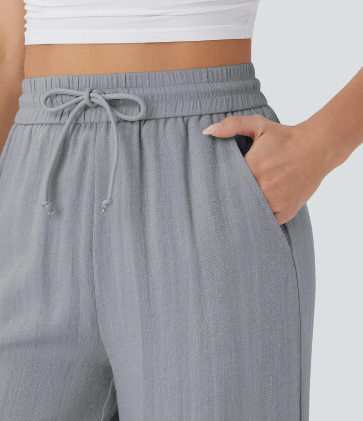 Sarah – Effortless Wide Leg Trousers