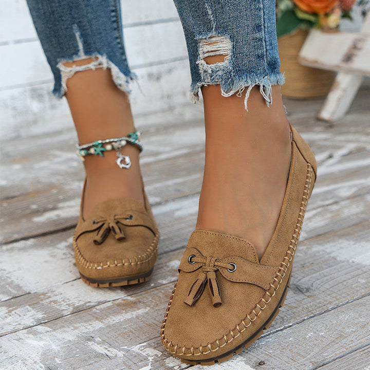 Becky | Orthopaedic Vintage Bow Loafers