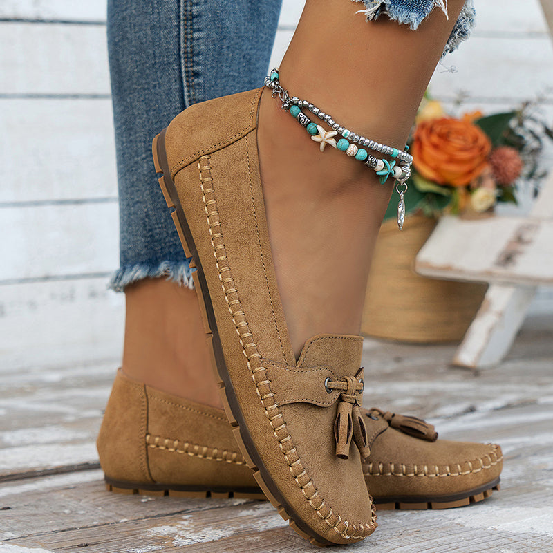 Becky | Orthopaedic Vintage Bow Loafers