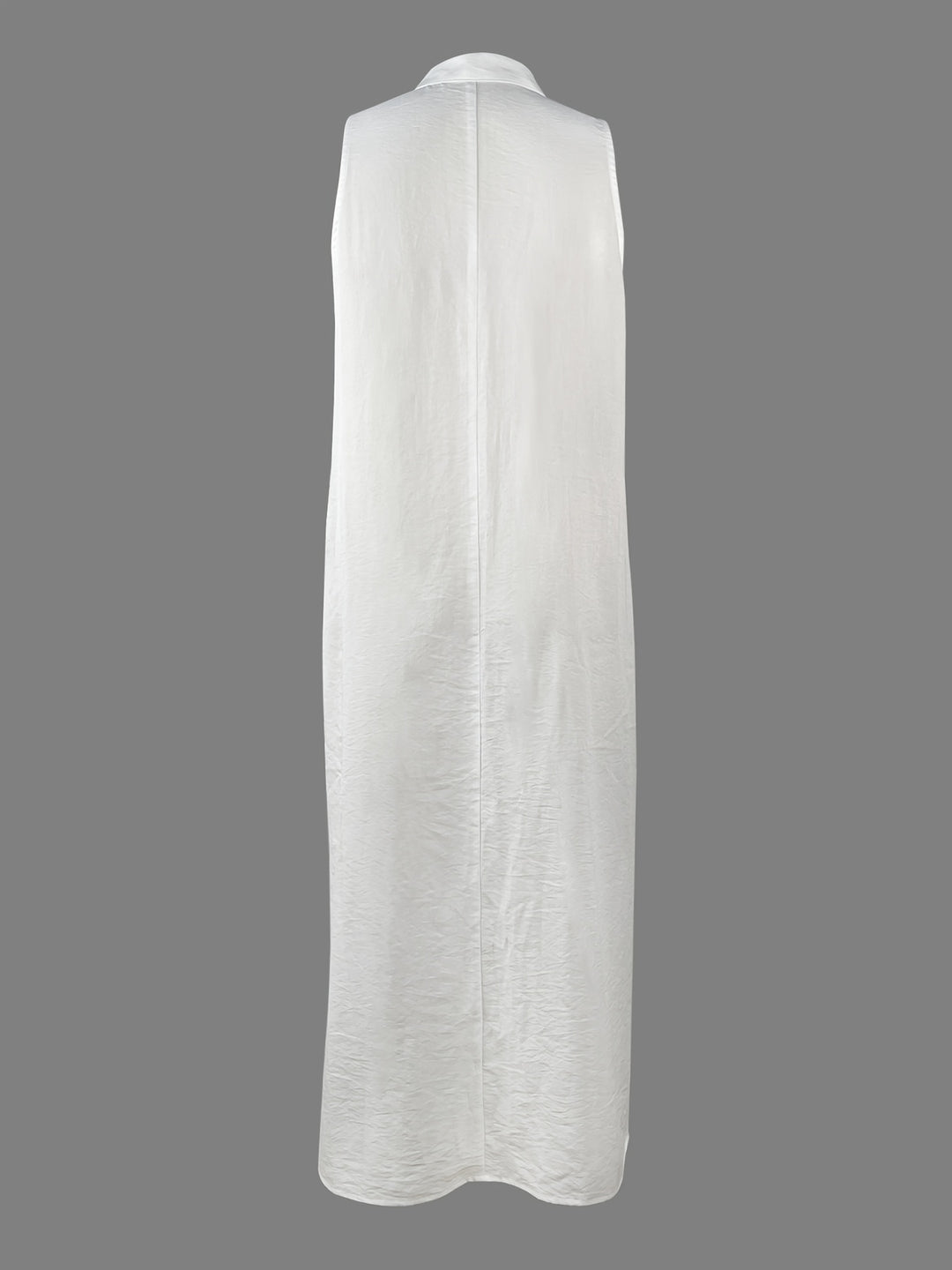 Summer Elegant Simple Bold V-Neck Sleeveless Ladies Dress
