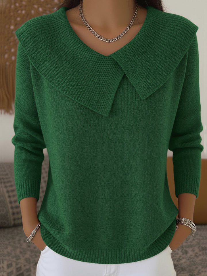 Sunnora™ | Warm Sweater with Soft Collar