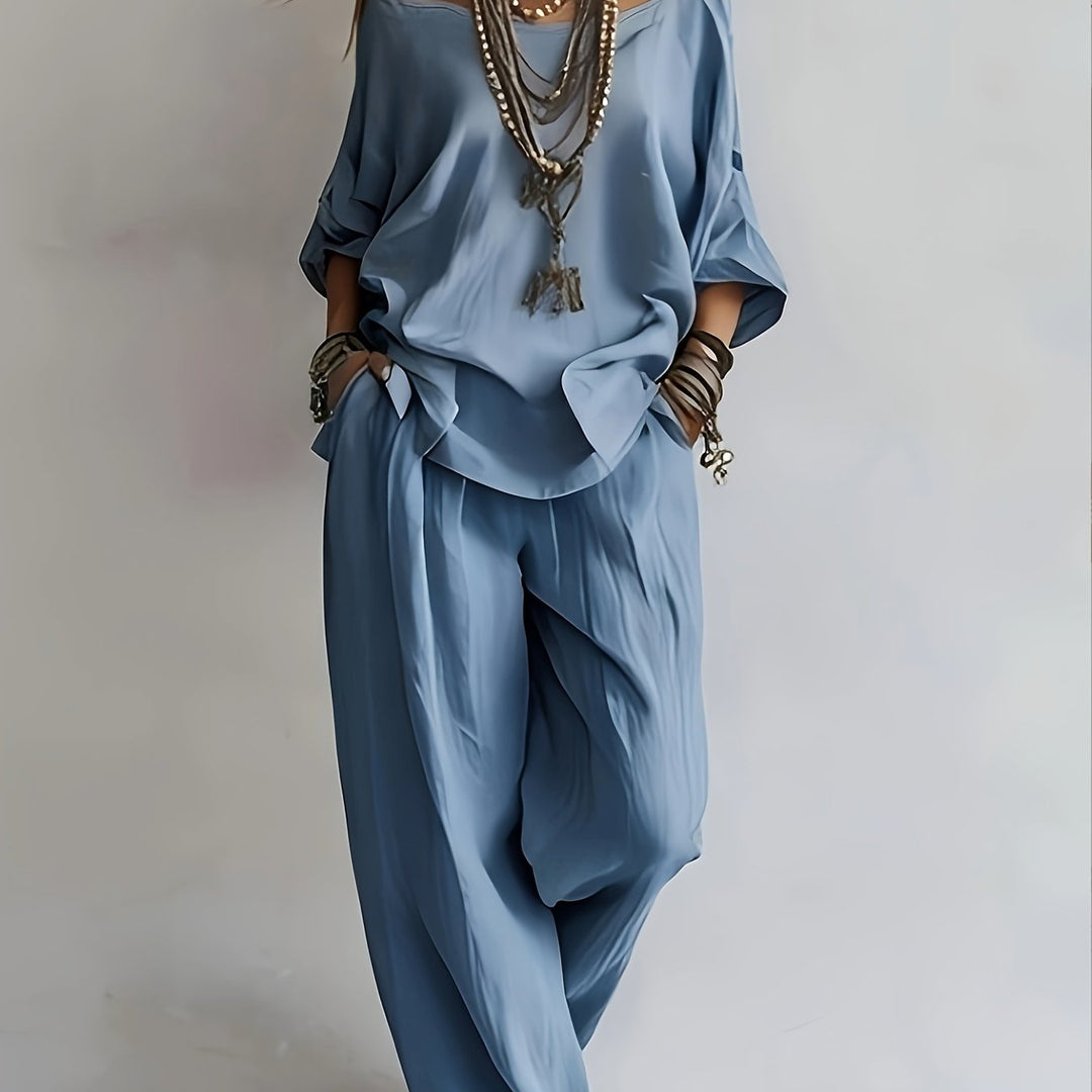 Romy | Bohemian Off-Shoulder Co-ord