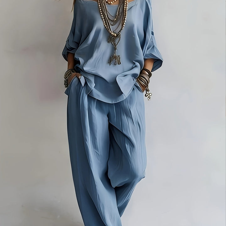 Romy | Bohemian Off-Shoulder Co-ord