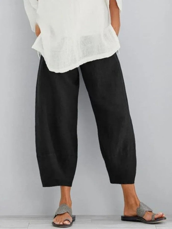 Margaret – Relaxed Crop Trousers