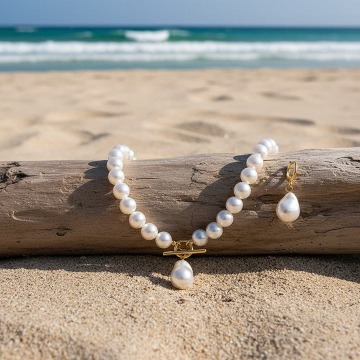 Vintage Pearl Jewellery Set