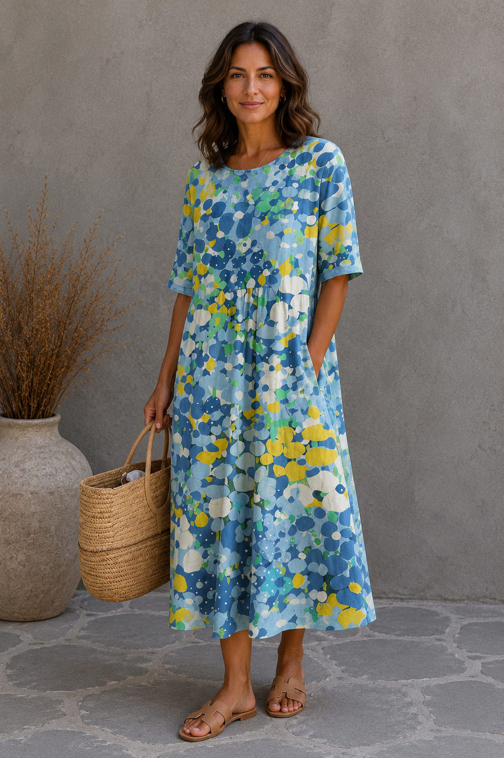 Coralie | Floral Loose Dress