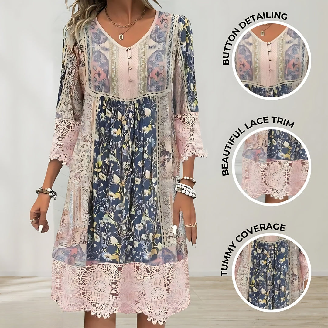 NAYA | BOHO LUXE MIDI DRESS