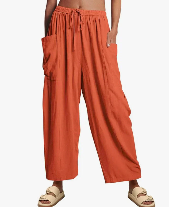 Barbara – Relaxed Wide Leg Trousers