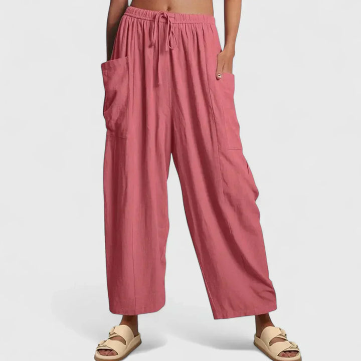 Barbara – Relaxed Wide Leg Trousers