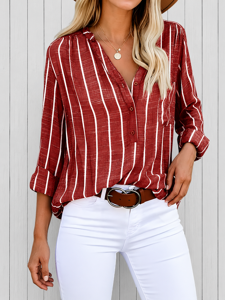 Lilac™ | Stylish Striped Blouse