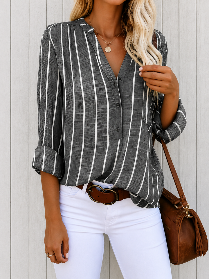 Lilac™ | Stylish Striped Blouse