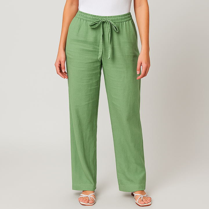 Lorraine – Effortless Tie Waist Trousers
