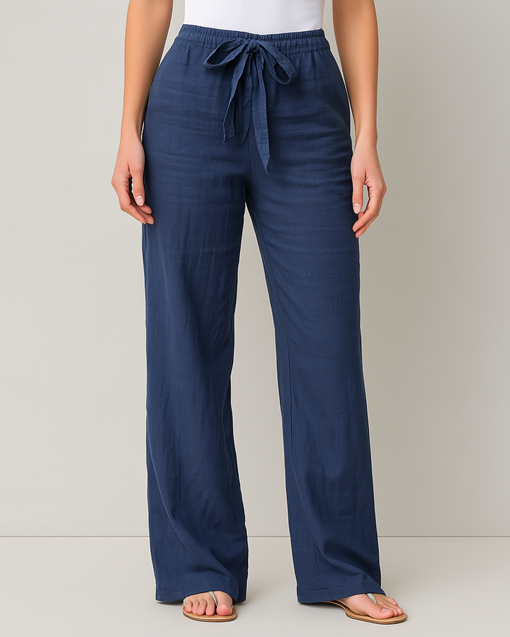 Lorraine – Effortless Tie Waist Trousers
