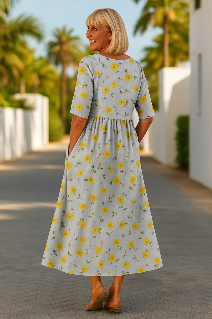 RELAXED MIDI DRESS LUNA