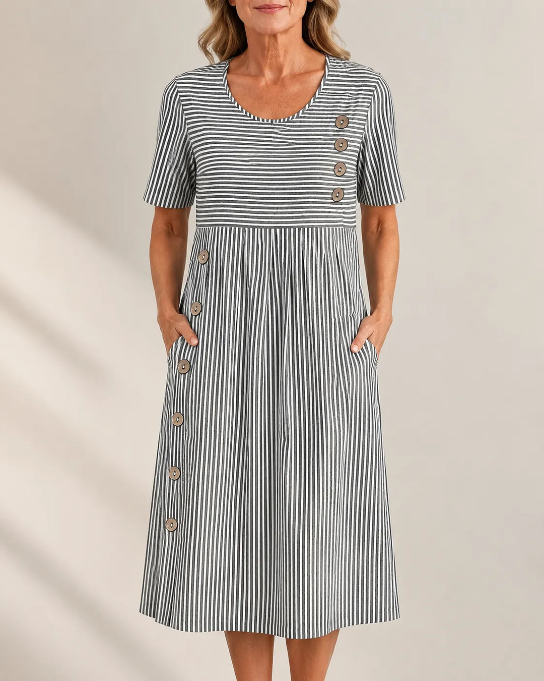 Sofia | Striped Summer Dress