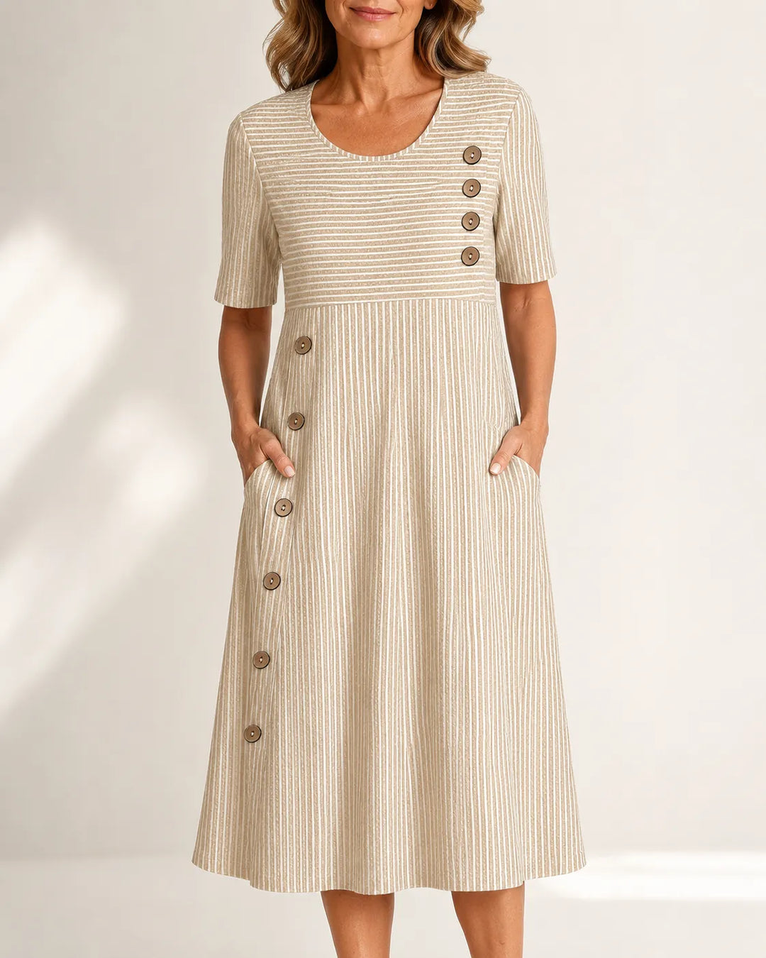 Sofia | Striped Summer Dress
