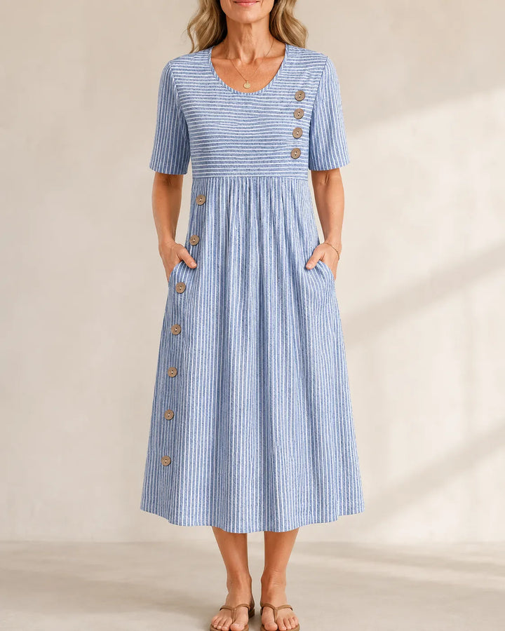 Sofia | Striped Summer Dress