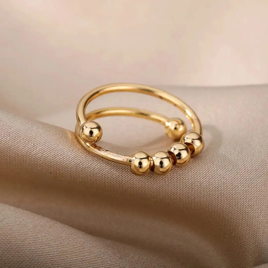 Anxiety and Anti-Stress Beaded Ring