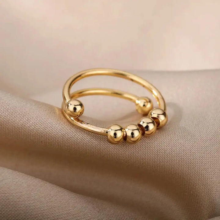 Anxiety and Anti-Stress Beaded Ring