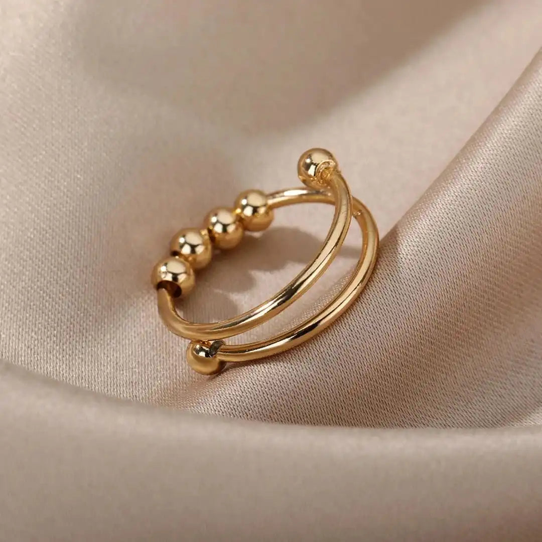 Anxiety and Anti-Stress Beaded Ring