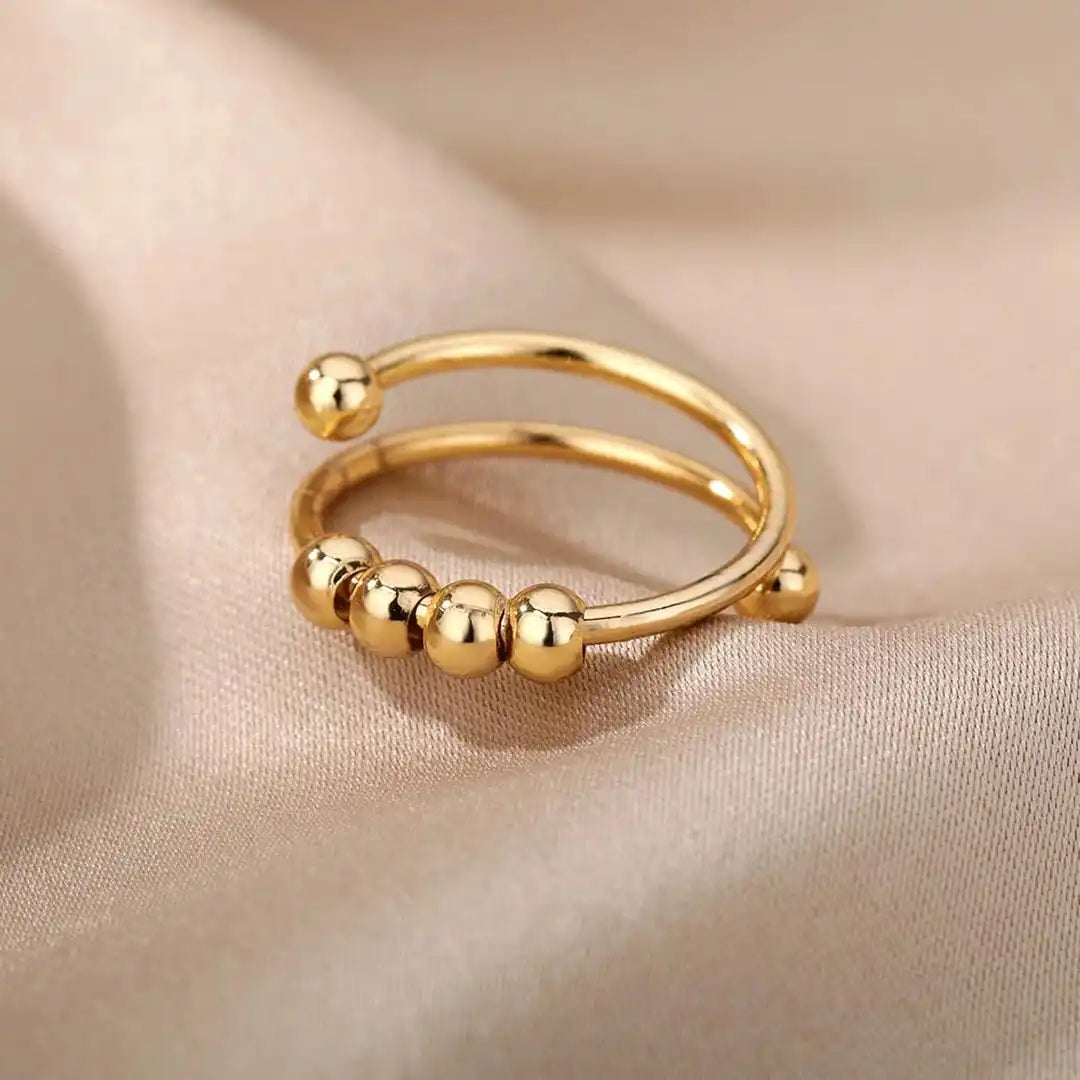 Anxiety and Anti-Stress Beaded Ring