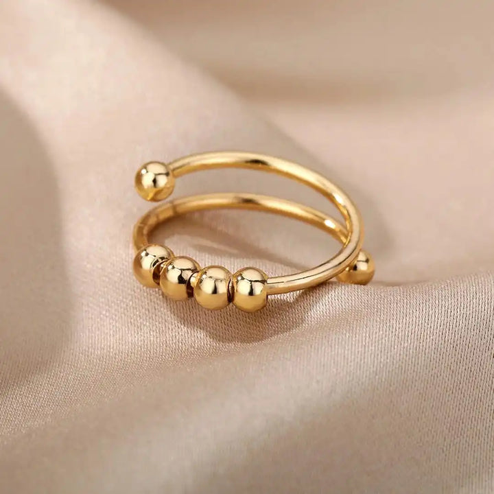 Anxiety and Anti-Stress Beaded Ring