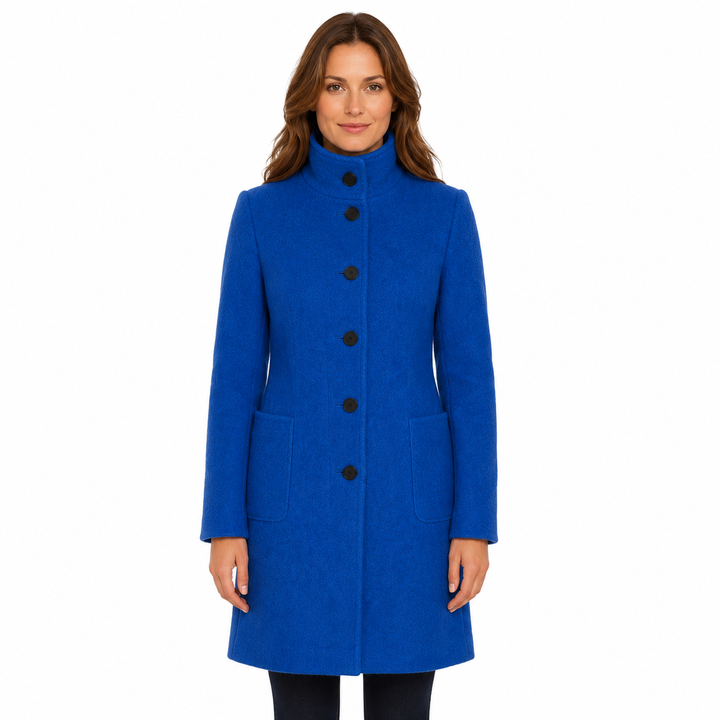 Dien | Warm Roll Neck Coat