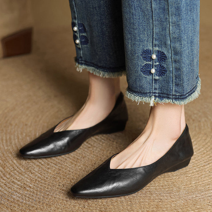 Reve | Pointed Toe Ballet Flats