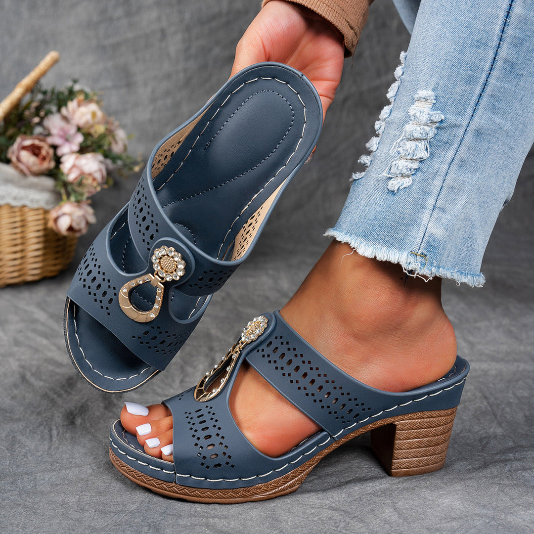 Lidia | Orthopaedic Sandal with Heel